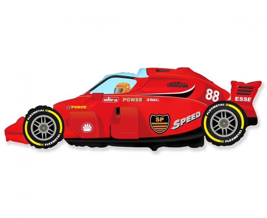 Folinis balionas FORMULA 1 RED