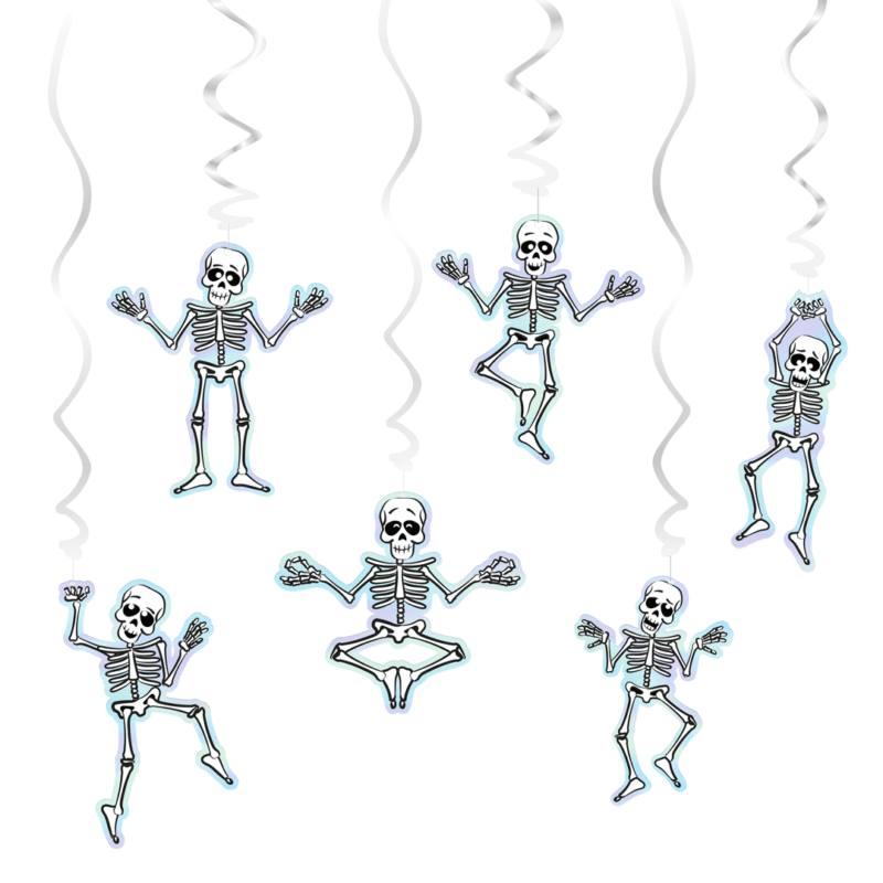 Dekoracija SKELETONS SWIRLS