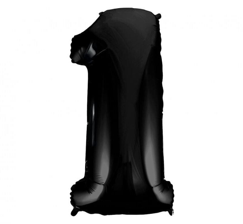 Folinis balionas 1 BLACK, 92cm.