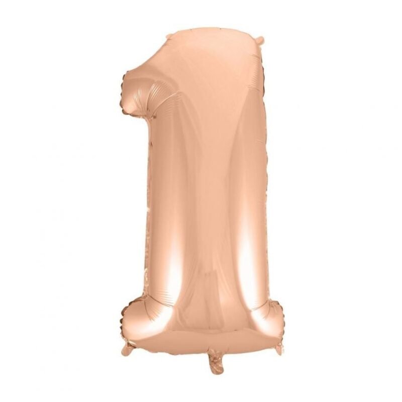 Folinis balionas 1 ROSEGOLD, 92cm.