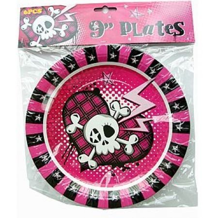 Popierinės lėkštutės ROCK PIRATE