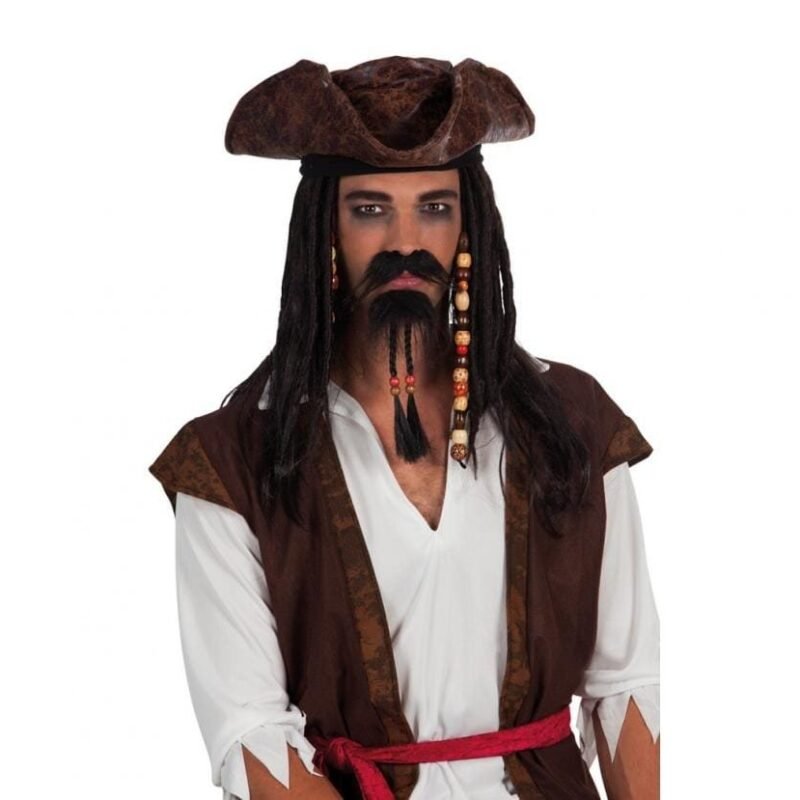 Netikri ūsai su barzda PIRATE