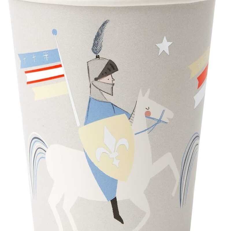 Popieriniai puodeliai KNIGHTS