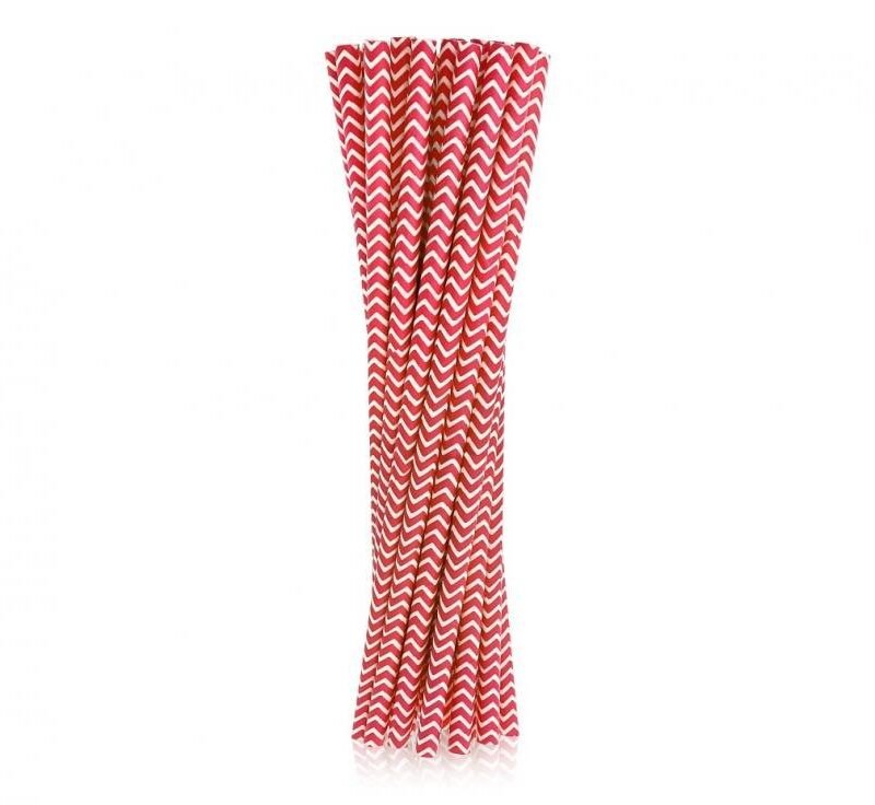 Popieriniai šiaudeliai RED