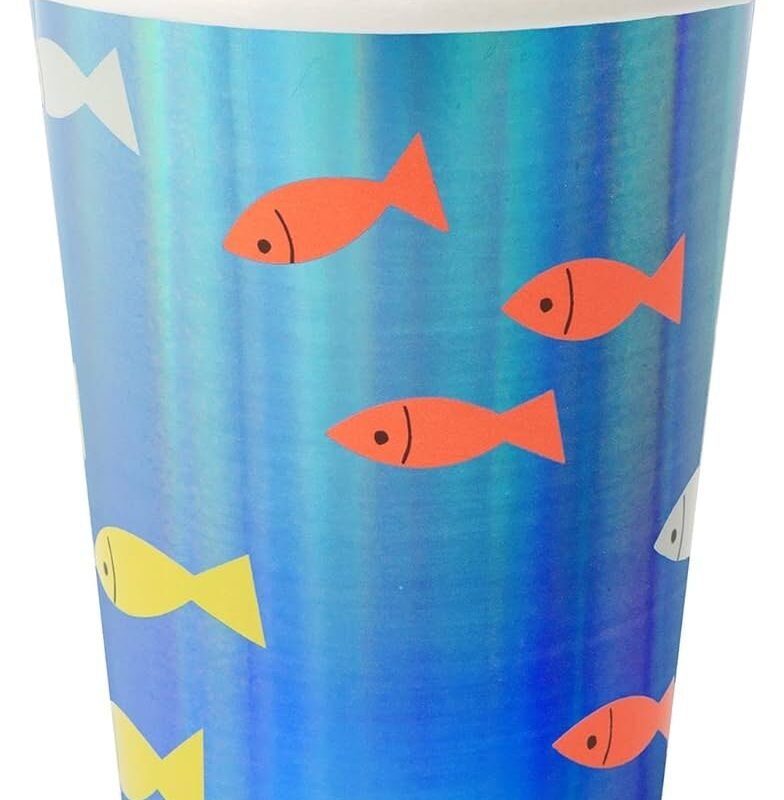 Popieriniai puodeliai UNDER THE SEA