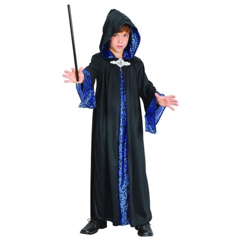 Vaikiškas kostiumas WIZARD 110/120cm