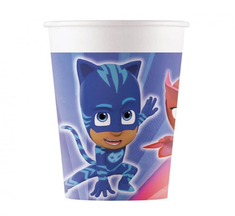 Popieriniai puodeliai PJ MASKS