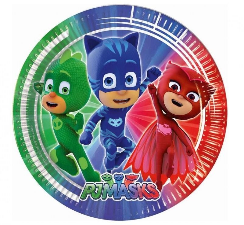 Popierinės lėkštutės PJ MASKS