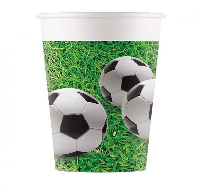 Popieriniai puodeliai FOOTBALL
