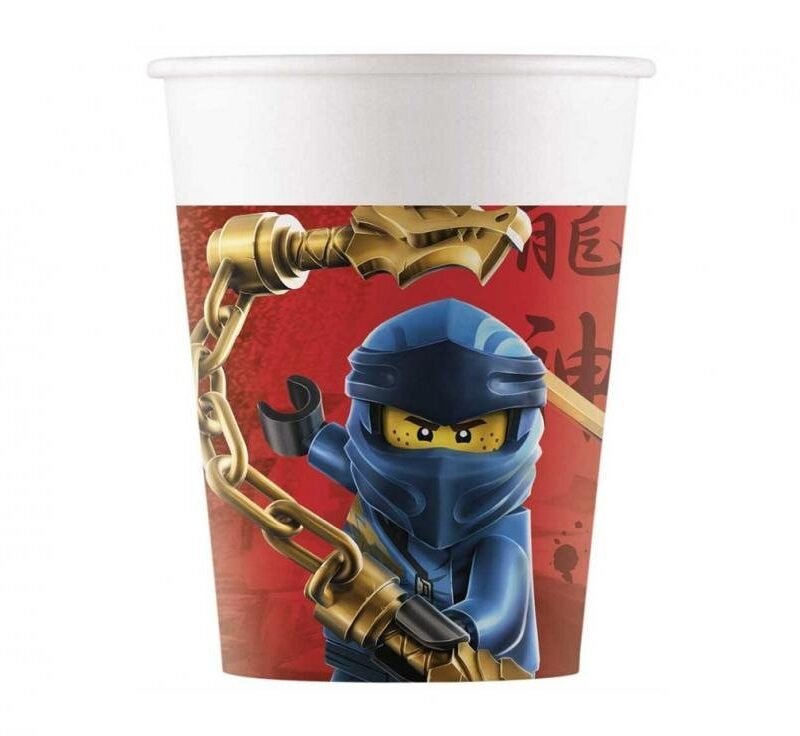 Popieriniai puodeliai LEGO NINJAGO