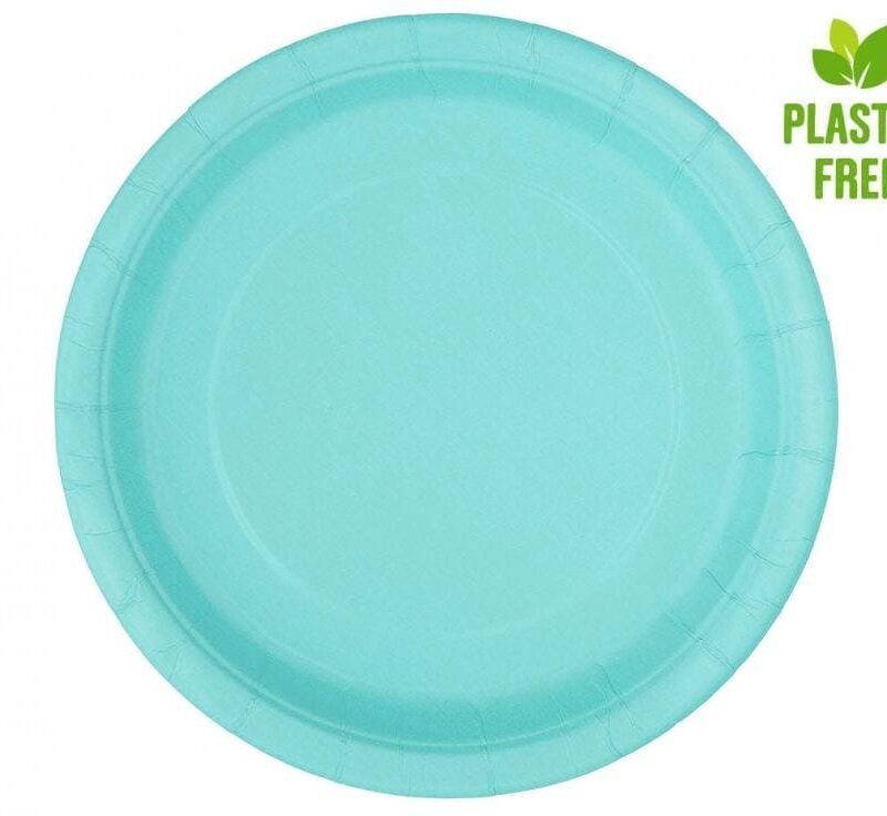 Popierinės lėkštutės LIGHT BLUE