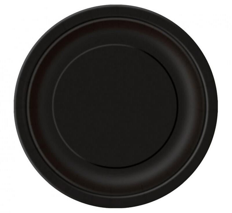 Popierinės lėkštutės BLACK