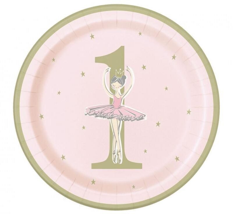 Popierinės lėkštutės BALLERINA ONE