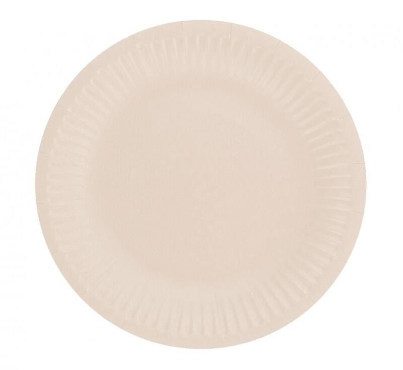 Popierinės lėkštutės LIGHT PINK