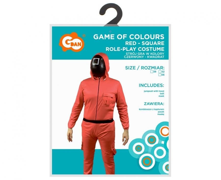 Kostiumas SQUID GAMES SQUARE 56