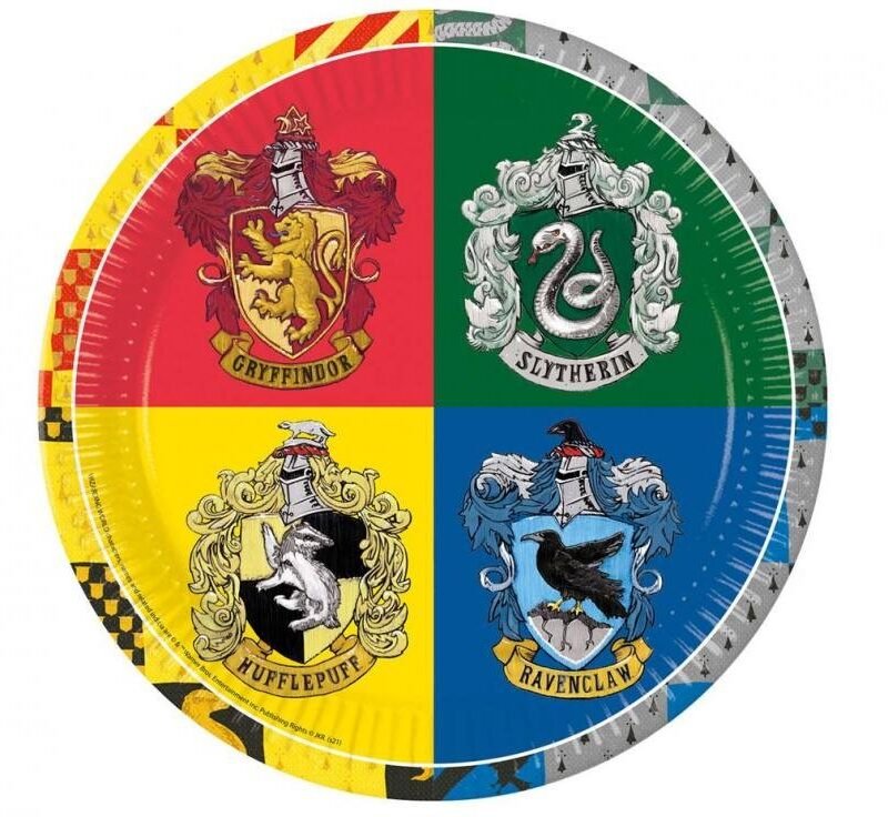 Popierinės lėkštutės HARRY POTTER