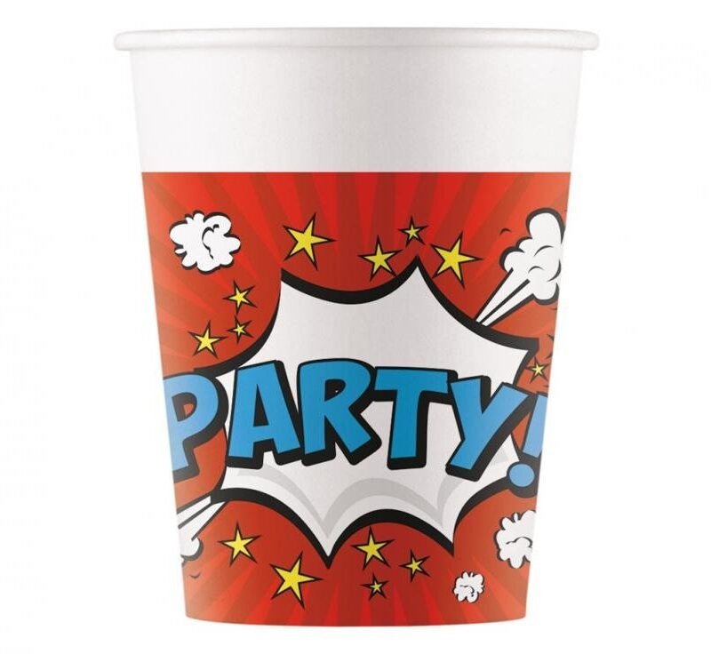 Popieriniai puodeliai PARTY
