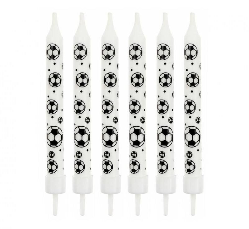 Gimtadienio žvakutės 'Football' tematikos