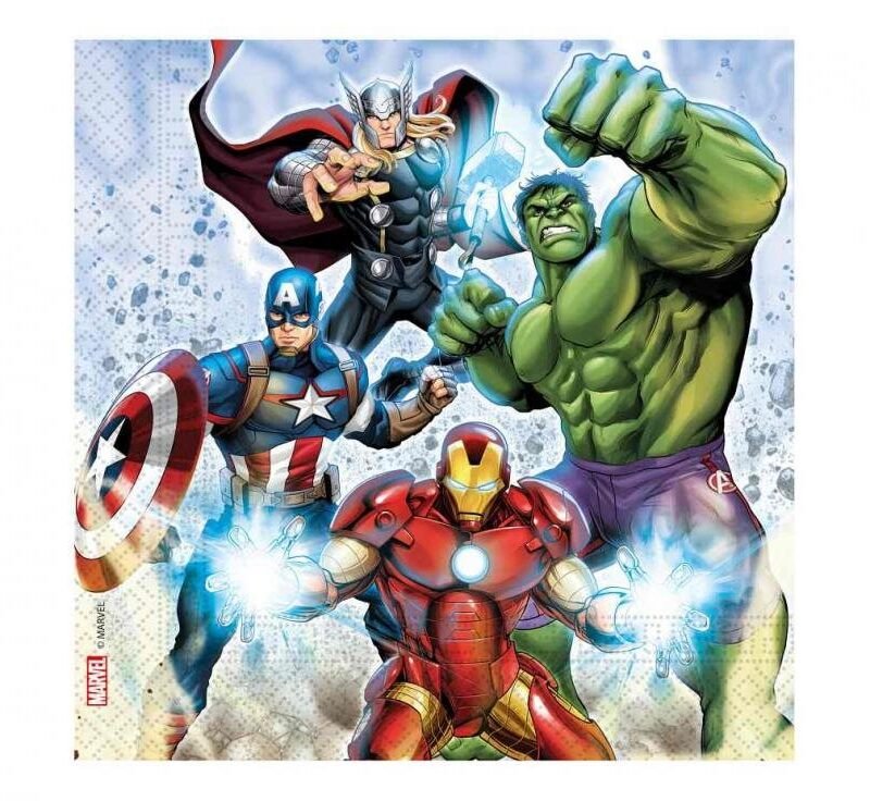 Popierinės servetėlės AVENGERS