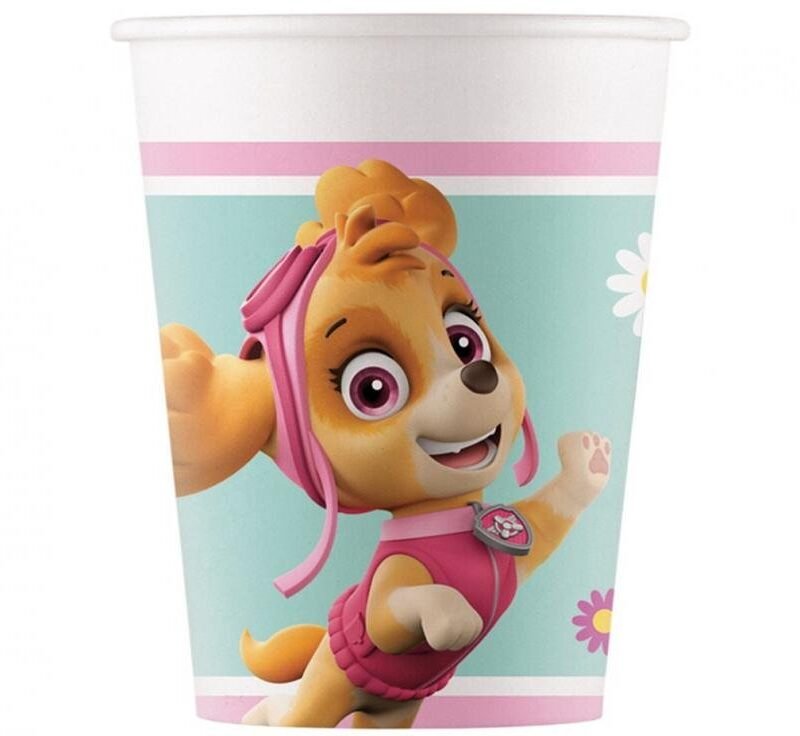 Popieriniai puodeliai PAW PATROL SKYE & EVEREST