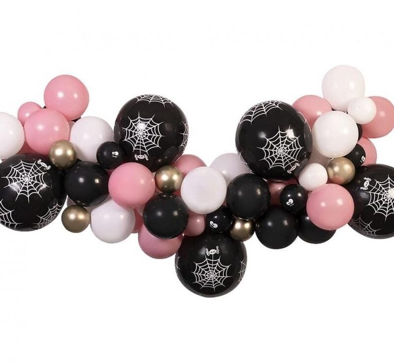 DIY balionų rinkinys HALLOWEEN PINK