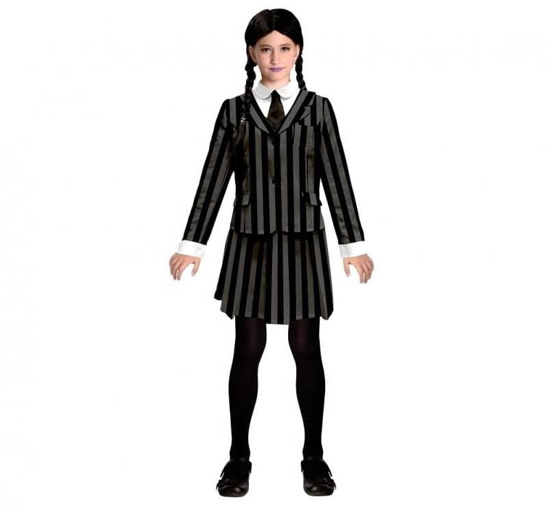 Vaikiškas kostiumas GOTHIC SCHOOLGIRL 130/140cm