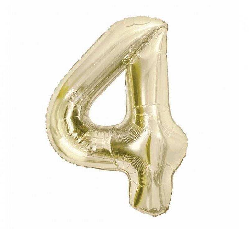 Folinis balionas 4 CHAMPAGNE, 85cm.