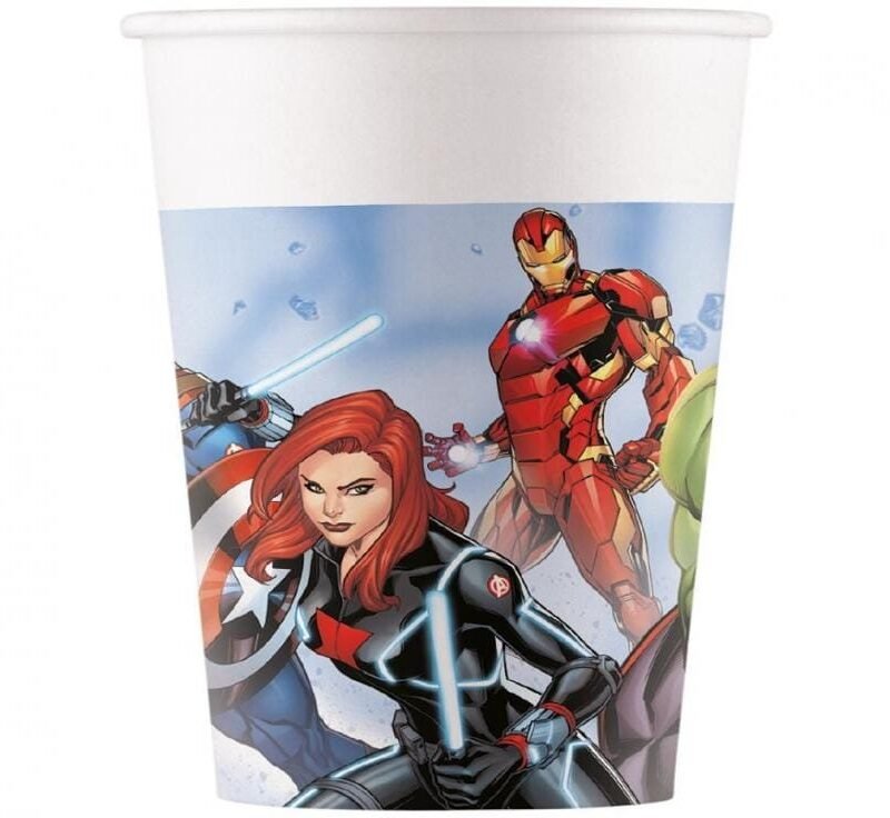 Popieriniai puodeliai AVENGERS