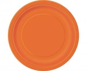 Popierinės lėkštutės ORANGE