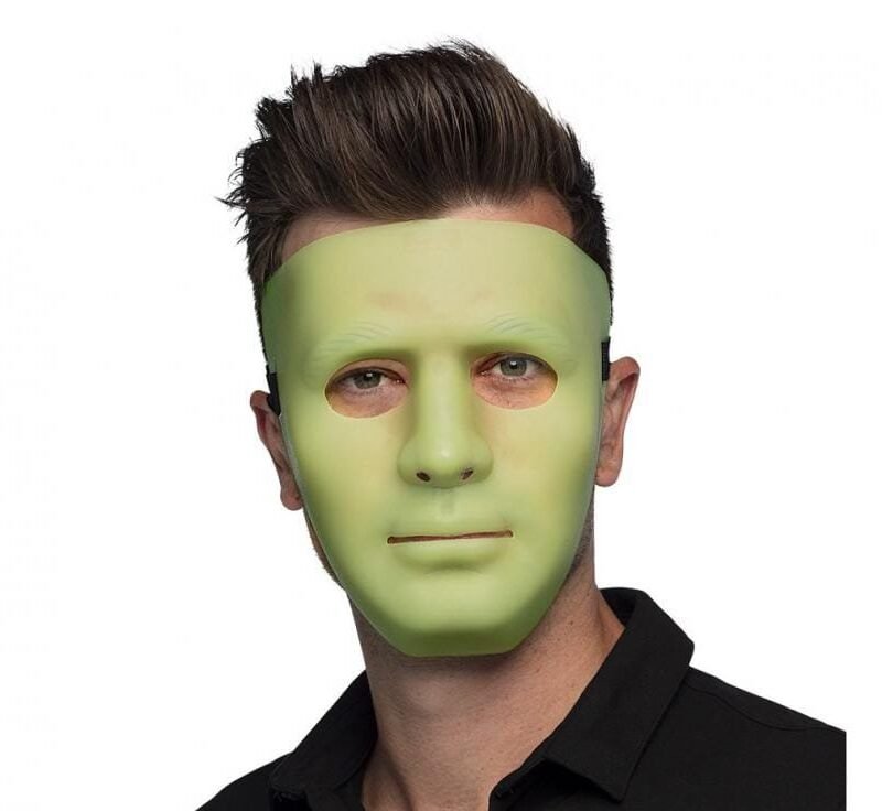 Veido kaukė MIME GLOW IN THE DARK