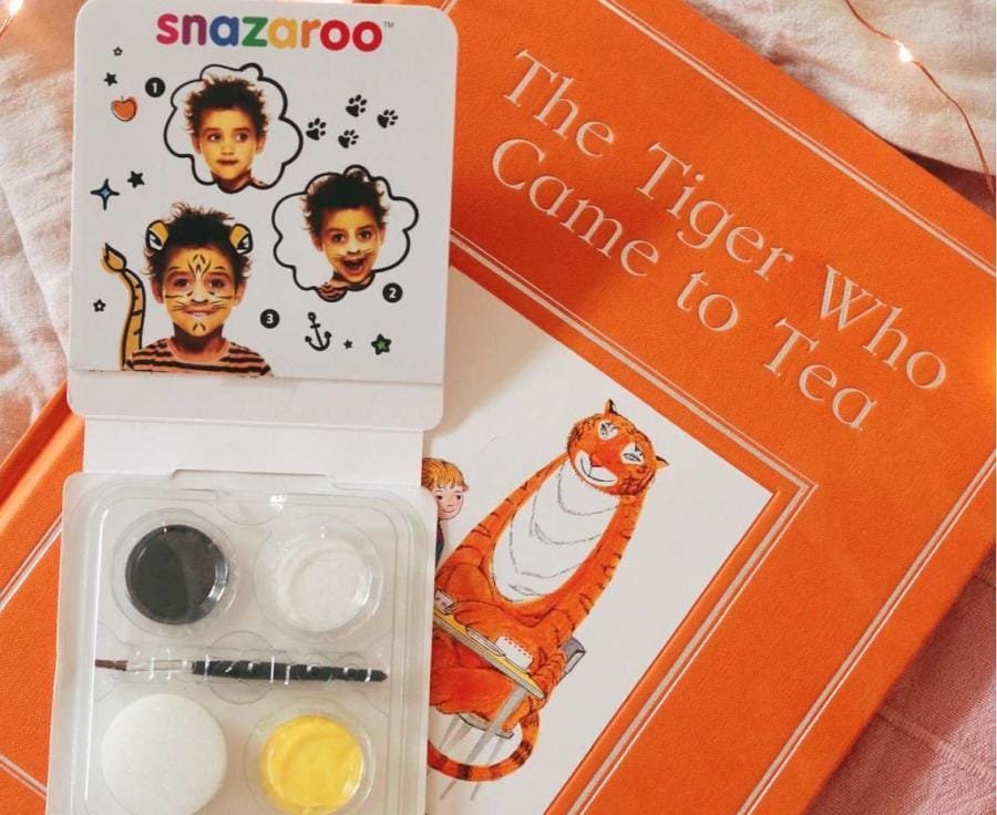 Veido dažų rinkinys MINI TIGER