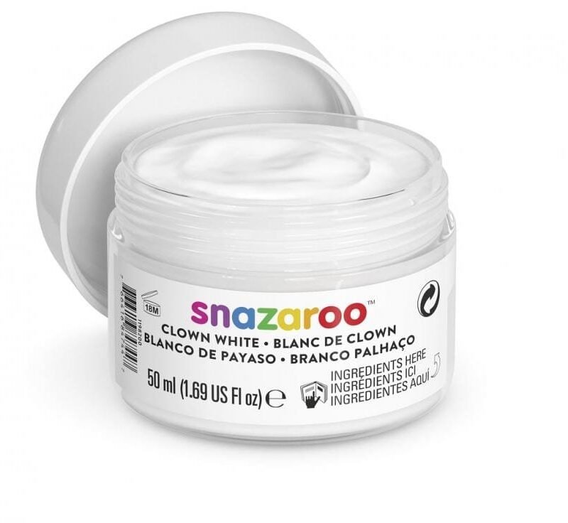 Veido grimas CLOWN WHITE