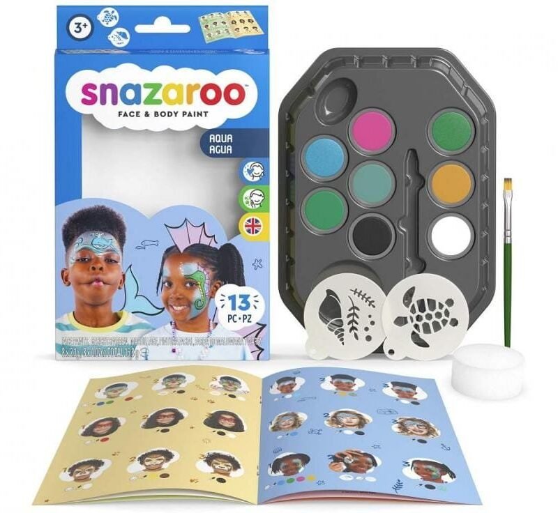 Kūno ir veido dažų rinkinys AQUA