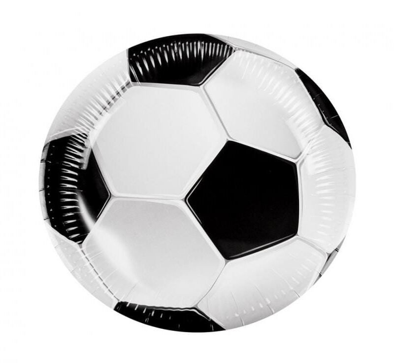 Popierinės lėkštutės FOOTBALL