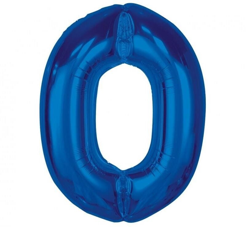 Folinis balionas 0 BLUE, 92cm.