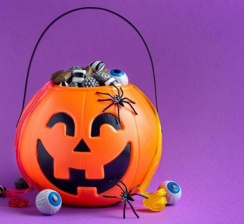 Saldainių krepšelis PUMPKIN