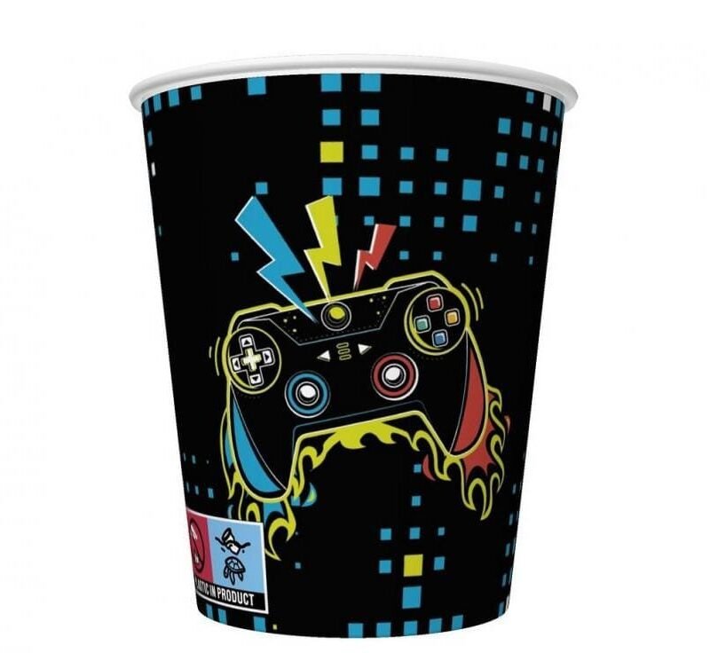 Popieriniai puodeliai PLAY JOYSTICK PAD