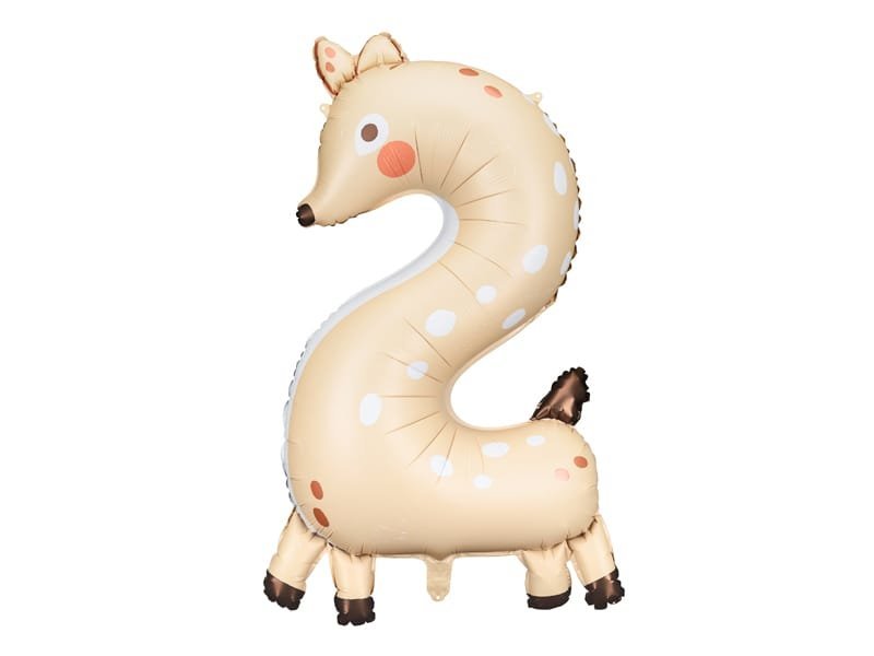 Folinis balionas 2 - ROE-DEER, 65x102 cm.