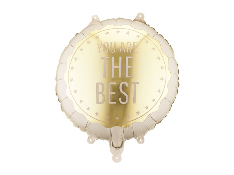 Folinis balionas YOU ARE THE BEST 35x35 cm ROUND