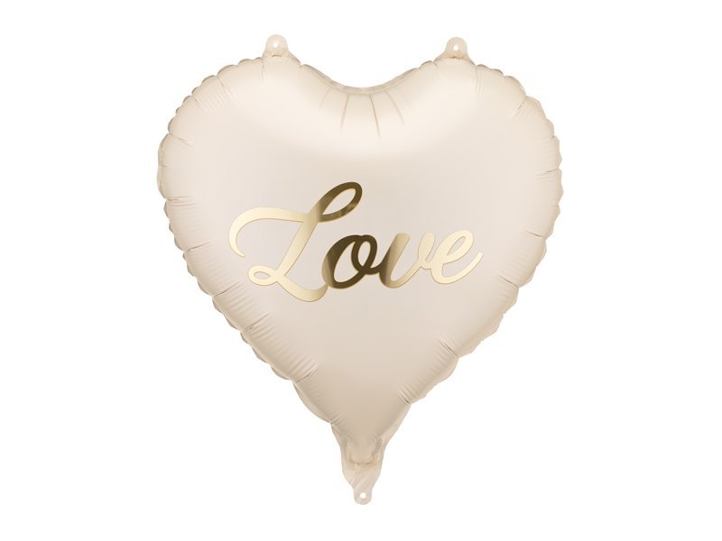 Folinis balionas HEART LOVE  45 cm