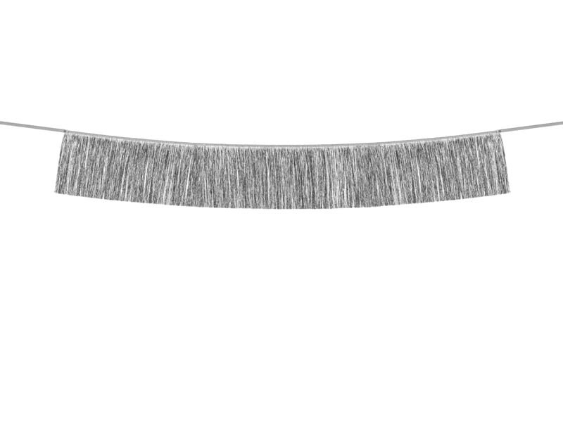 Girlianda FRINGE SILVER