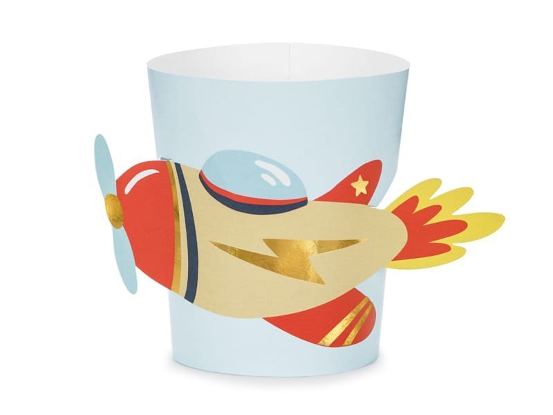 Puodelių dekoracija PLANE