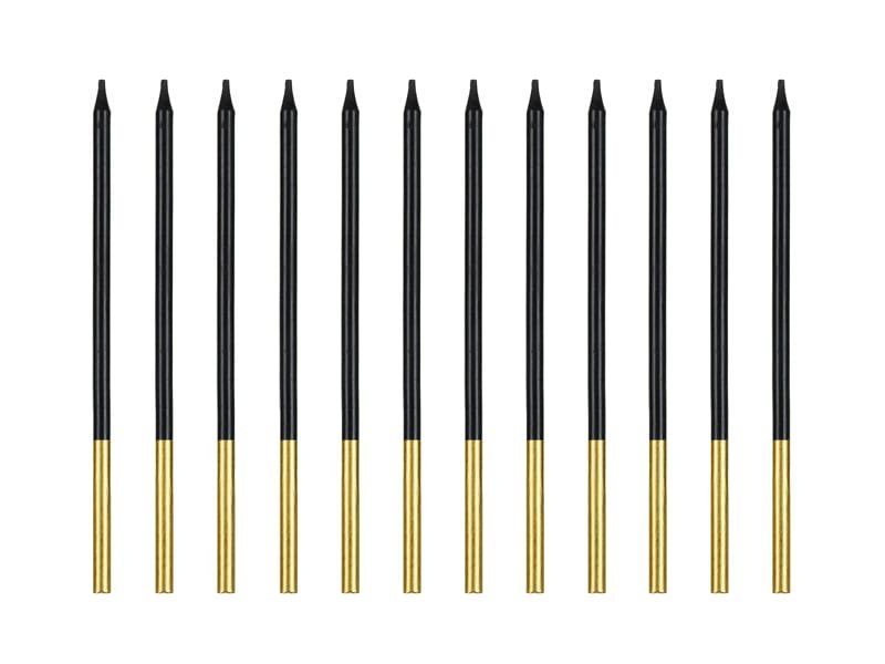 Gimtadienio žvakutės BLACK