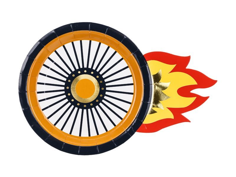 Popierinės lėkštutės WHEEL