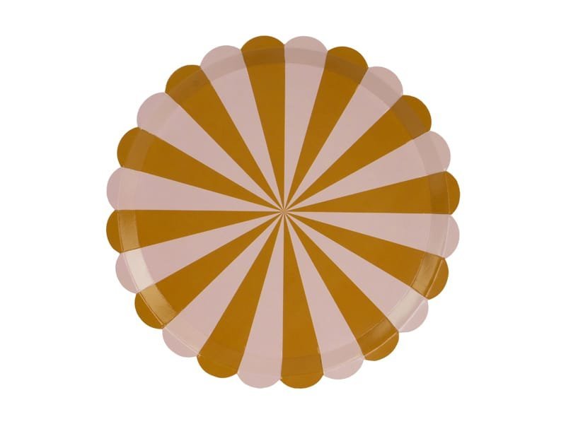 Popierinės lėkštutės STRIPES MIX