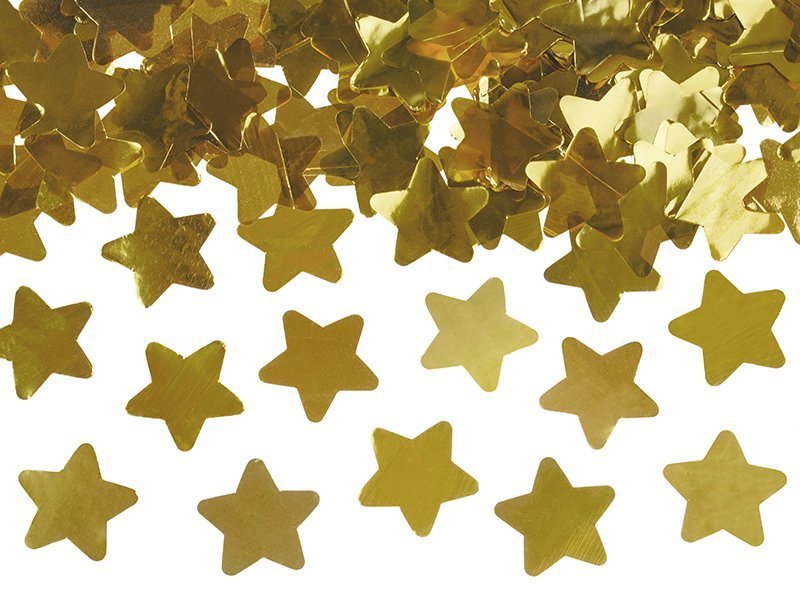 Konfeti patranka GOLD STARS