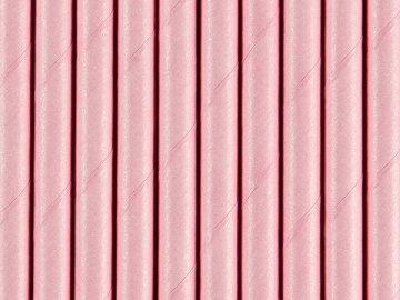 Popieriniai šiaudeliai LIGHT PINK