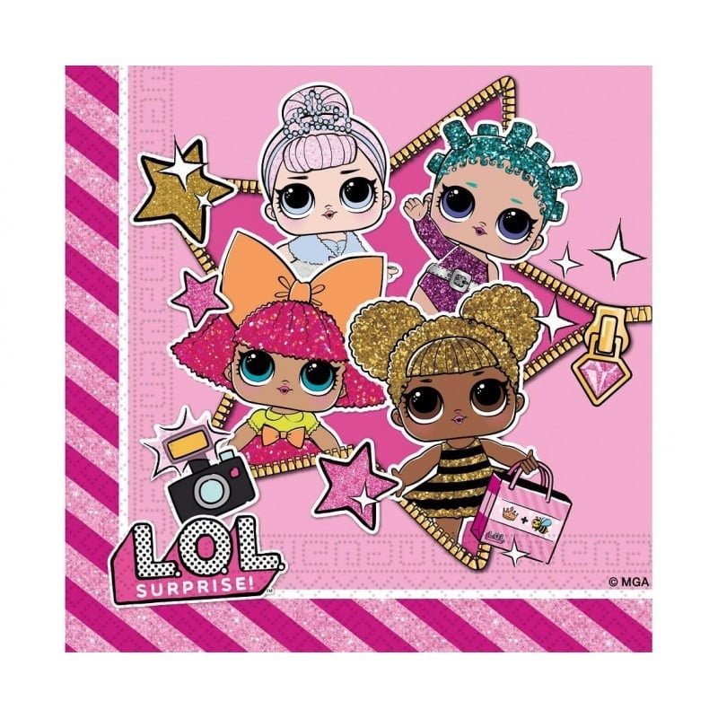 Popierinės servetėlės LOL