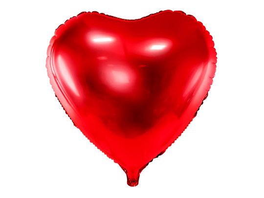 Folinis balionas HEART 61cm RED