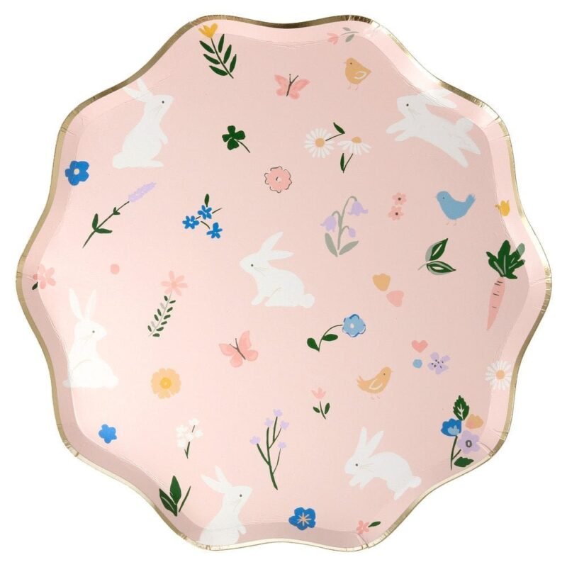 Popierinės lėkštutės EASTER BUNNY